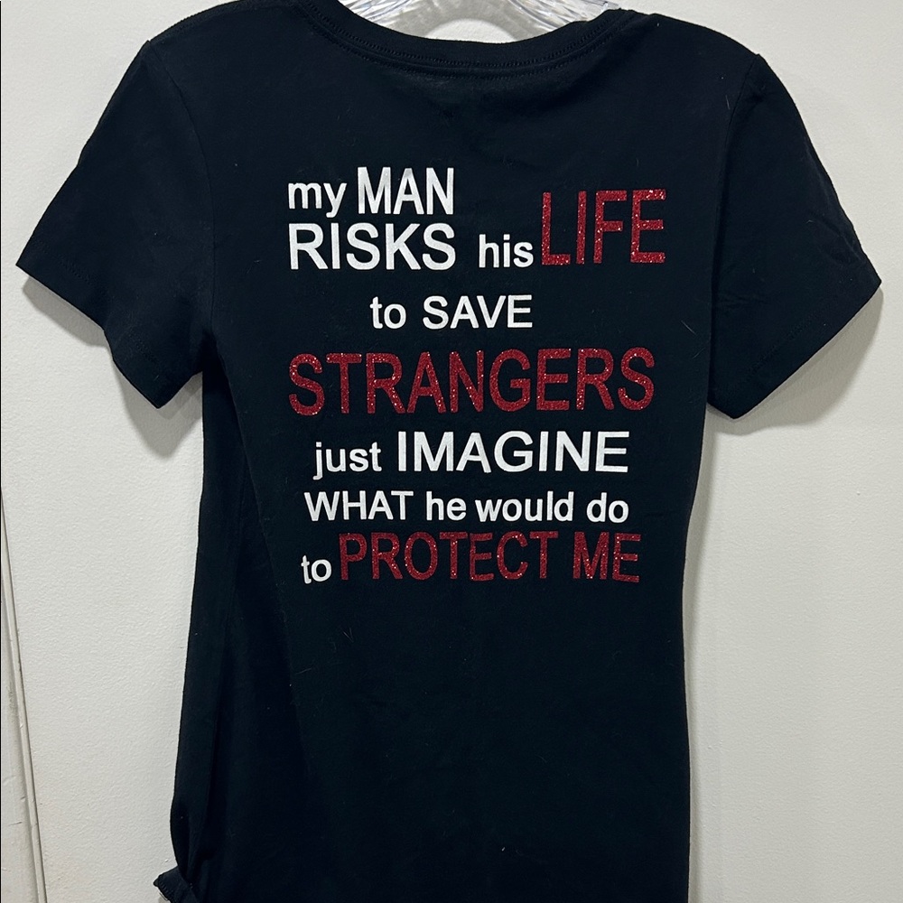 Women’s fire fighter shirt